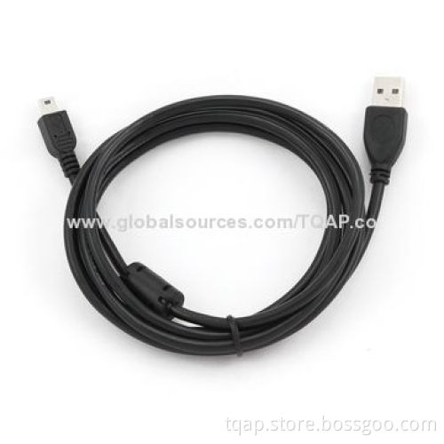 A Plug to Mini-USB 5PM Plug USB 2.0 Cable
